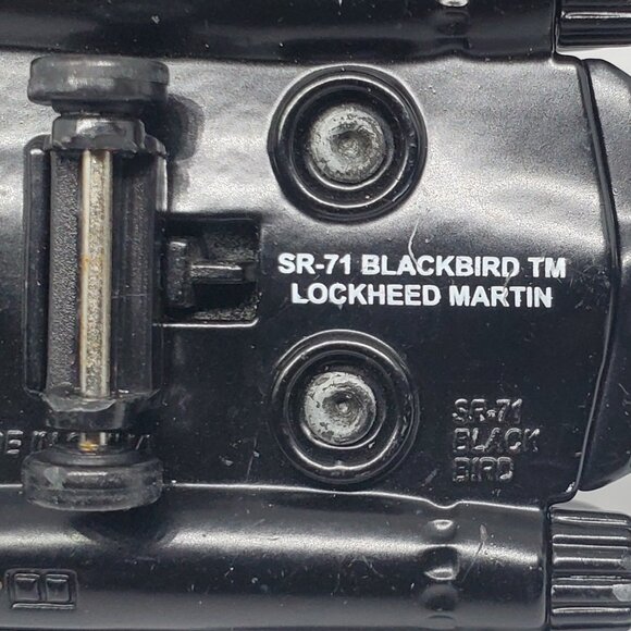SR71 Blackbird Lockheed Martin Black MB Air Force Sky Busters Matchbox 2000. 5" - Picture 6 of 11